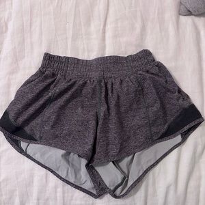 Lululemon Grey Hottie Hot Shorts